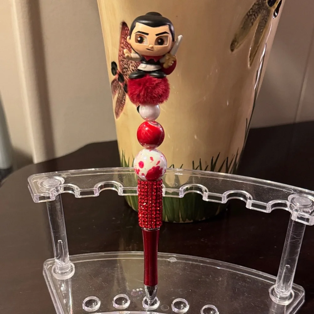 Disney Doorables Mulan Custom Beaded Pen Set